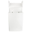 FROST NAPKIN DISPOSAL WHITE RECEPTACLE