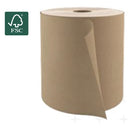 1-ply Kraft 800’ Brown Roll Towel